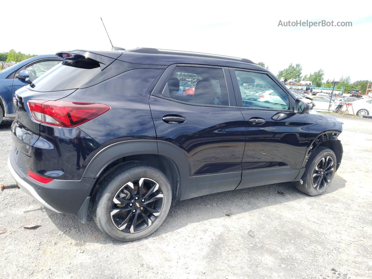 2021 Chevrolet Trailblazer Lt Black vin: KL79MRSL3MB114427