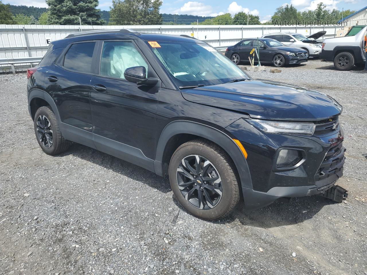 2021 Chevrolet Trailblazer Lt Black vin: KL79MRSL3MB124651