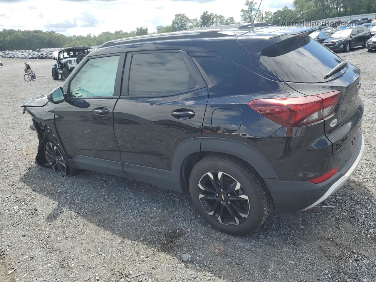 2021 Chevrolet Trailblazer Lt Black vin: KL79MRSL3MB124651