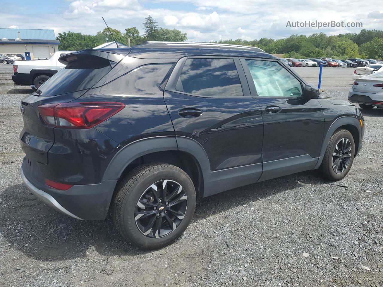 2021 Chevrolet Trailblazer Lt Black vin: KL79MRSL3MB124651