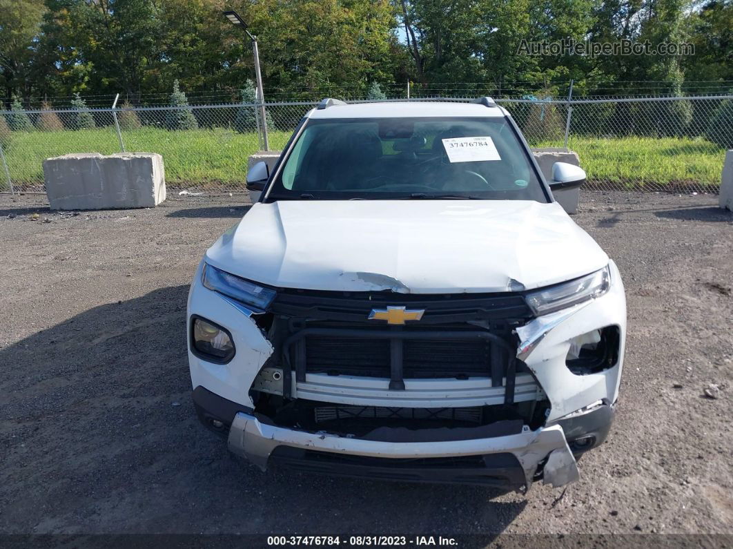 2021 Chevrolet Trailblazer Lt White vin: KL79MRSL3MB170254