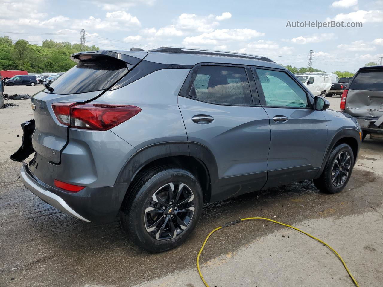 2021 Chevrolet Trailblazer Lt Gray vin: KL79MRSL4MB169730