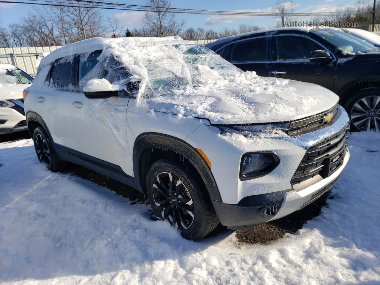 2021 Chevrolet Trailblazer Lt White vin: KL79MRSL5MB006049