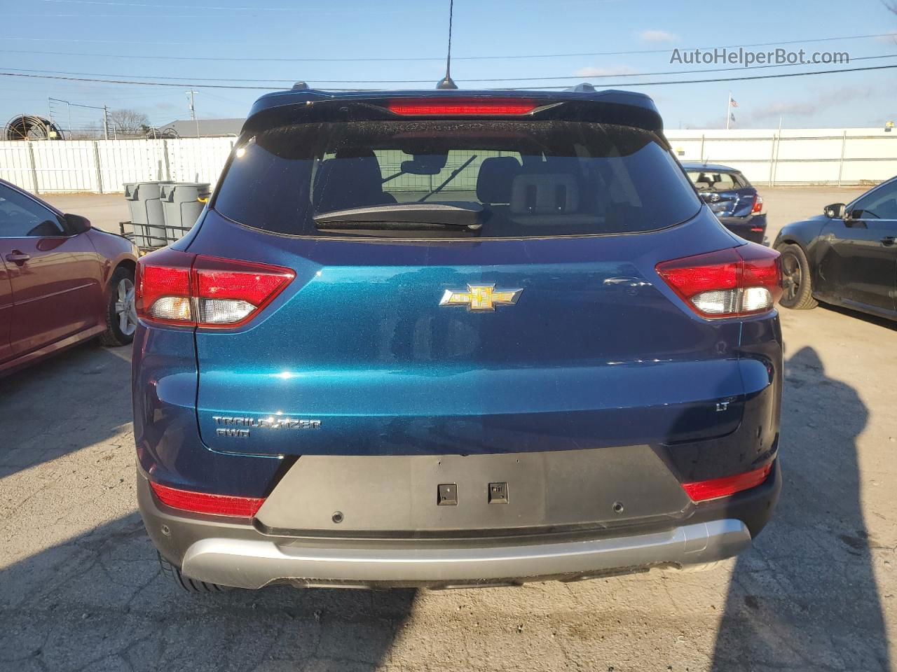 2021 Chevrolet Trailblazer Lt Blue vin: KL79MRSL5MB032022