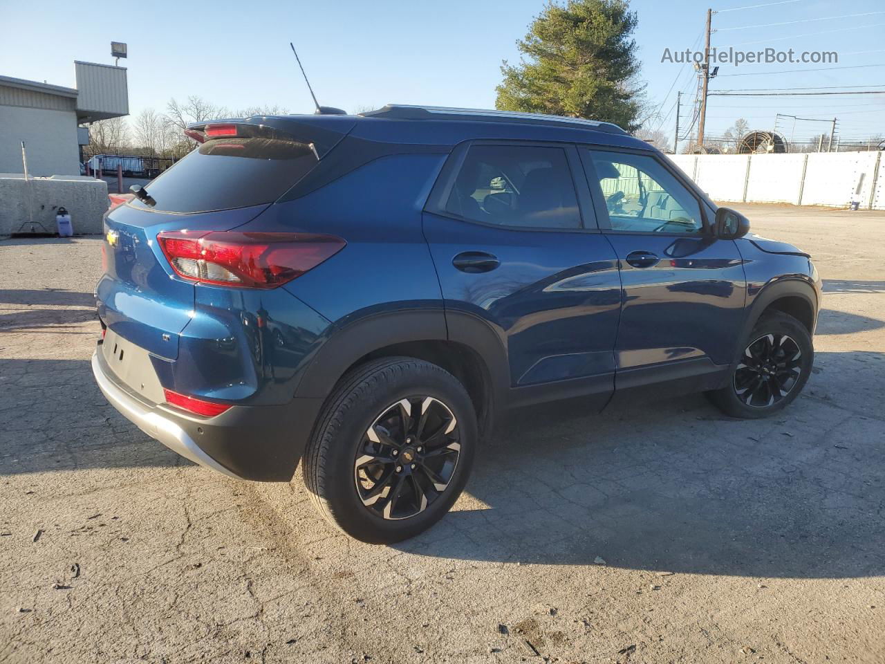 2021 Chevrolet Trailblazer Lt Blue vin: KL79MRSL5MB032022