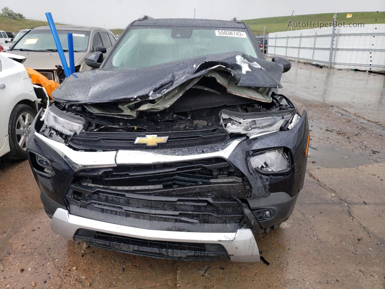 2021 Chevrolet Trailblazer Lt Black vin: KL79MRSL6MB009963