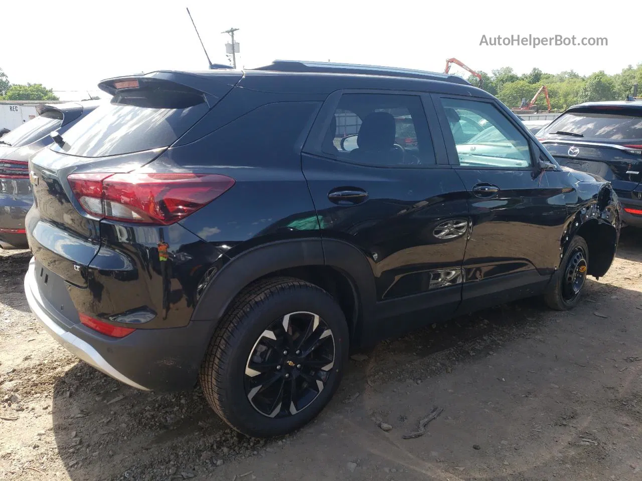 2021 Chevrolet Trailblazer Lt Black vin: KL79MRSL6MB174430