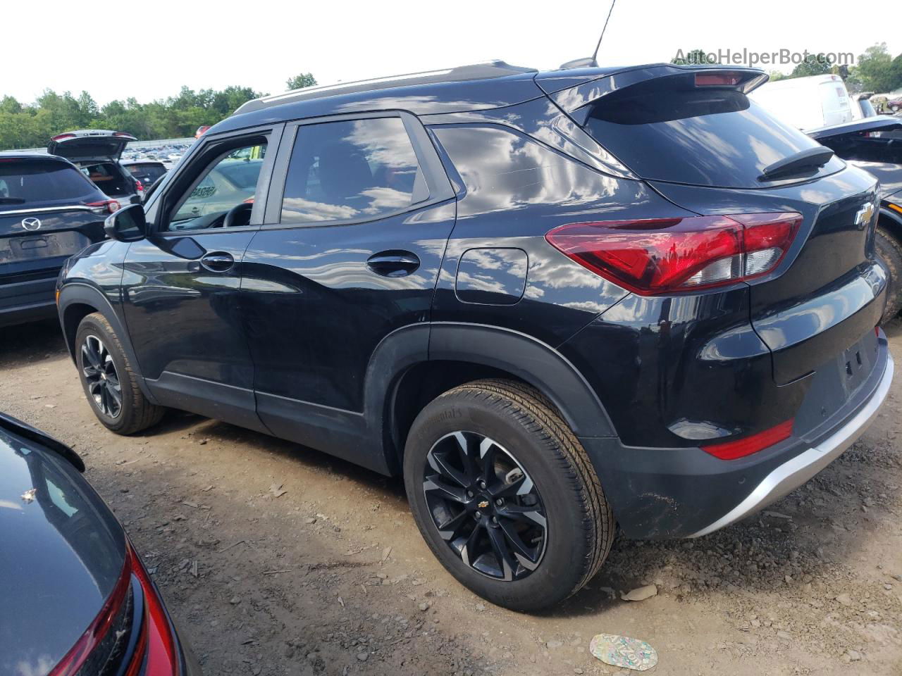 2021 Chevrolet Trailblazer Lt Black vin: KL79MRSL6MB174430