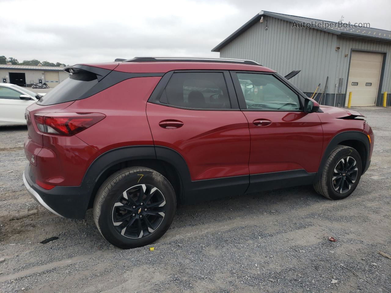 2021 Chevrolet Trailblazer Lt Темно-бордовый vin: KL79MRSL7MB069864