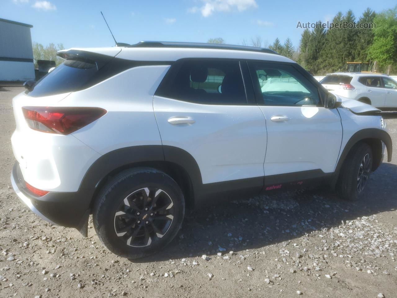 2021 Chevrolet Trailblazer Lt White vin: KL79MRSL7MB173626