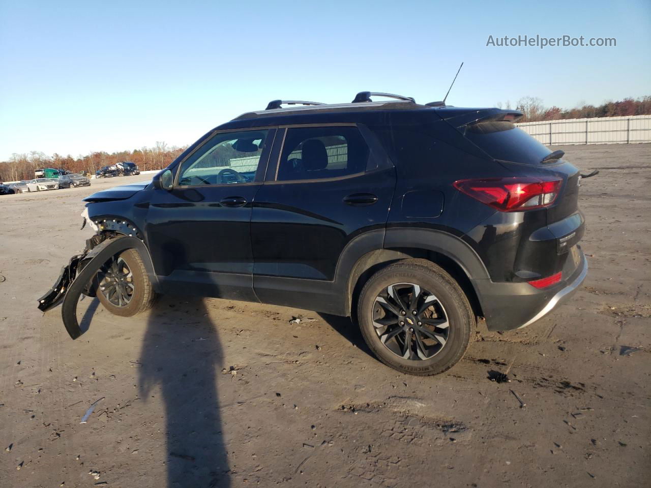 2021 Chevrolet Trailblazer Lt Black vin: KL79MRSL9MB040575