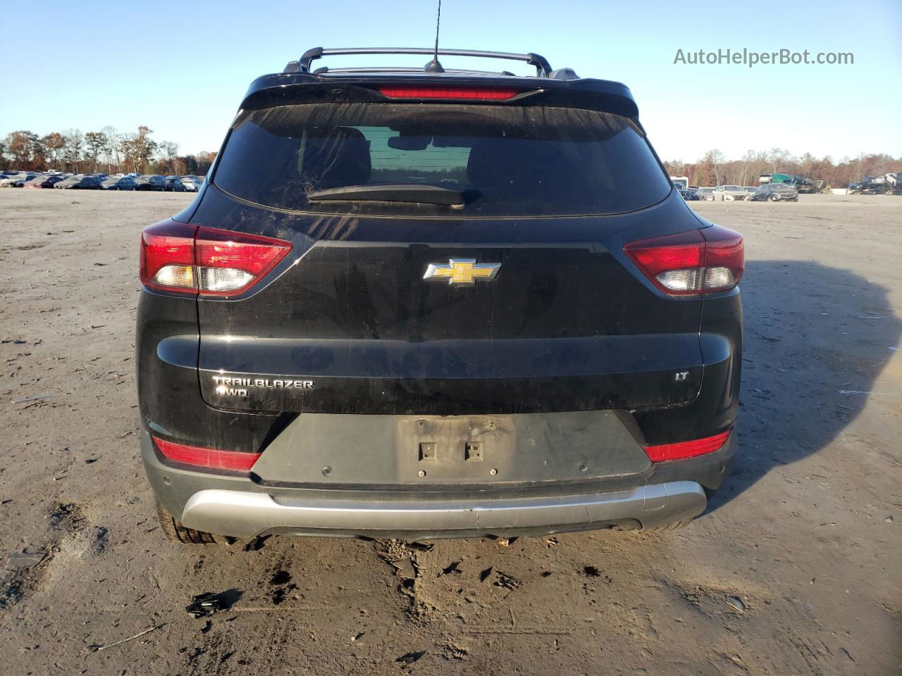 2021 Chevrolet Trailblazer Lt Черный vin: KL79MRSL9MB040575