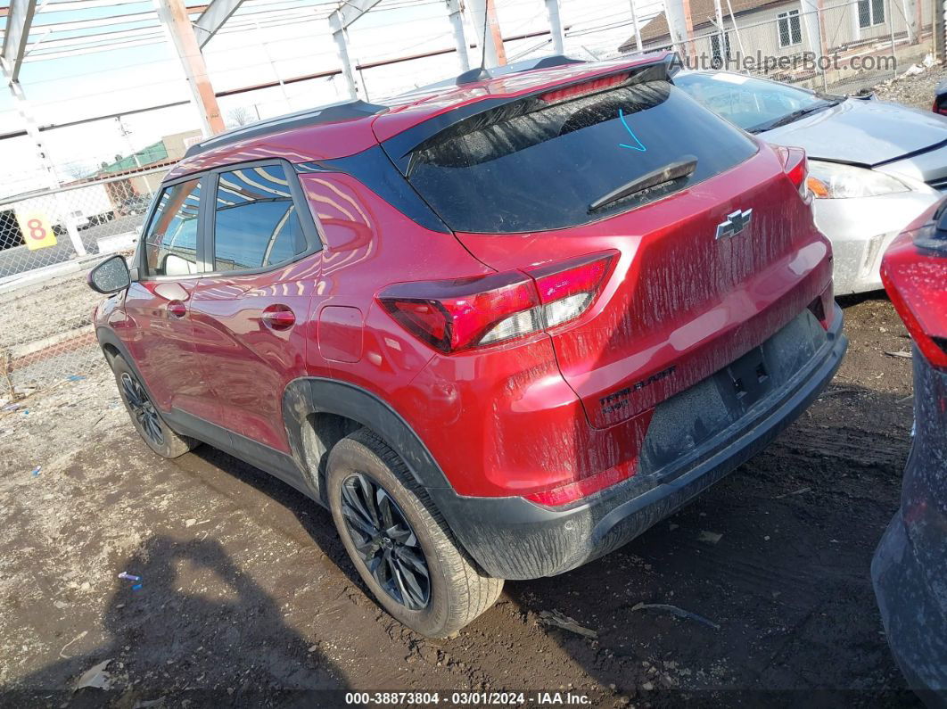 2021 Chevrolet Trailblazer Awd Lt Red vin: KL79MRSL9MB043136