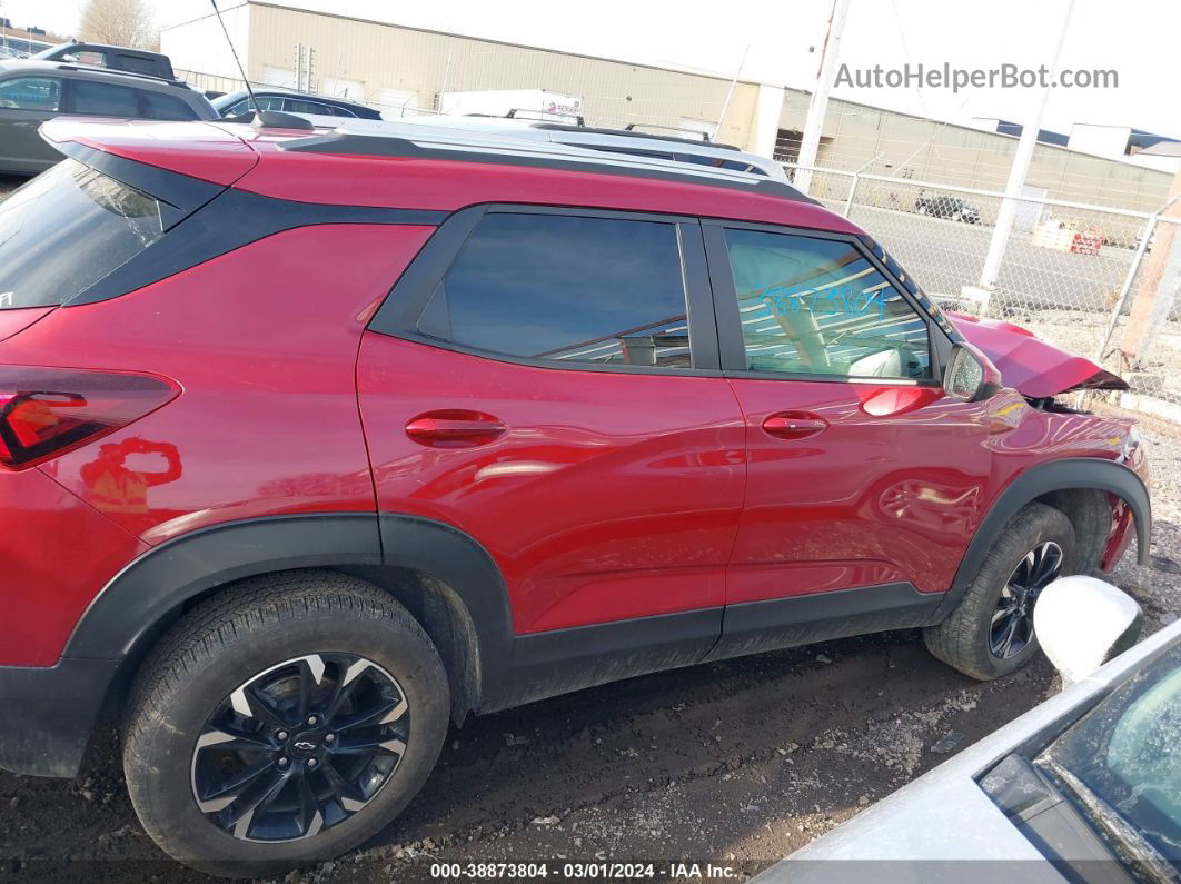 2021 Chevrolet Trailblazer Awd Lt Red vin: KL79MRSL9MB043136