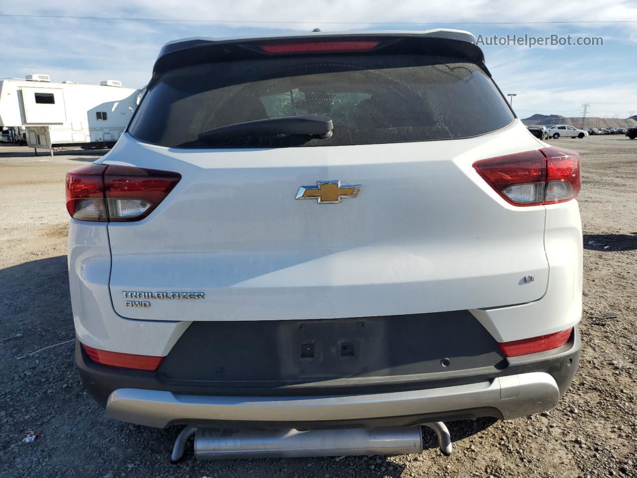 2021 Chevrolet Trailblazer Lt Белый vin: KL79MRSL9MB177645