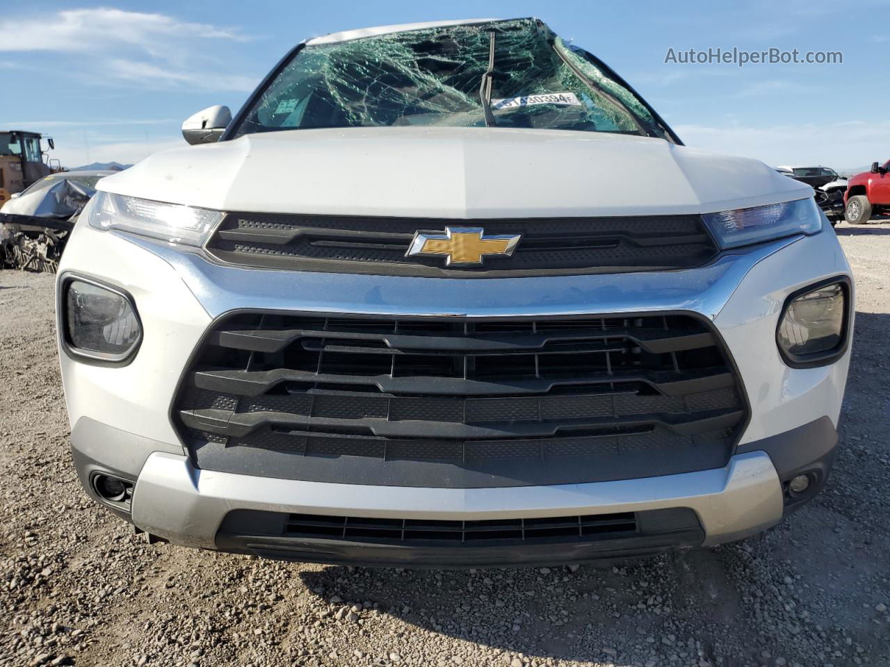 2021 Chevrolet Trailblazer Lt Белый vin: KL79MRSL9MB177645