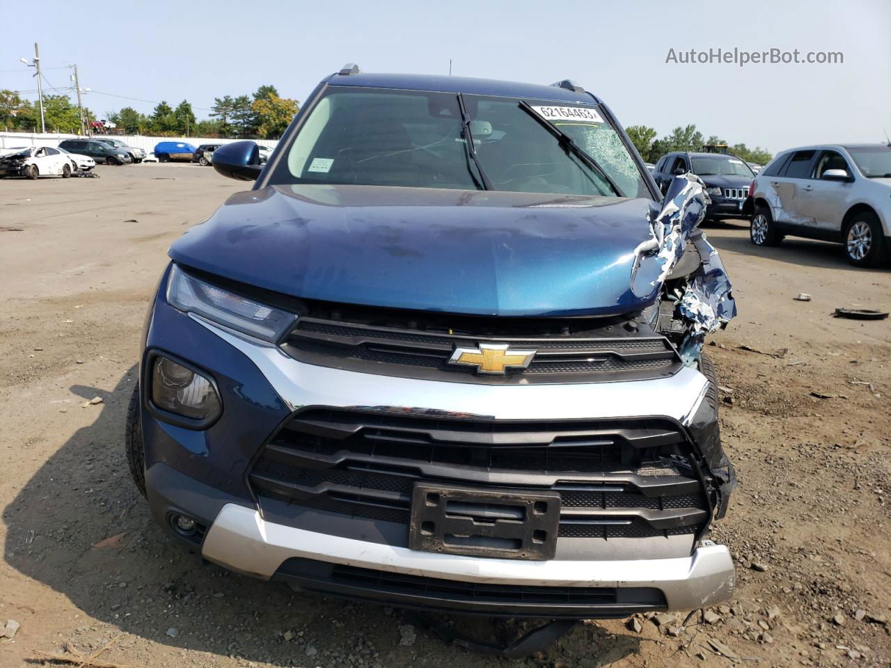 2021 Chevrolet Trailblazer Lt Blue vin: KL79MRSLXMB119723