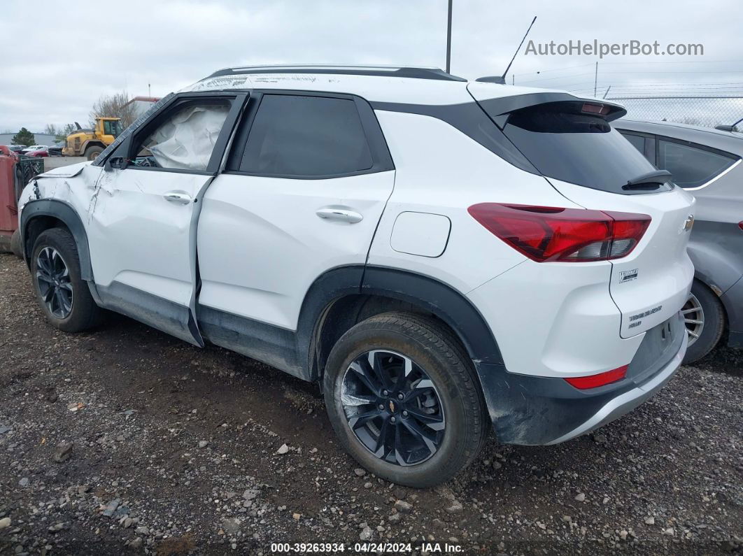 2021 Chevrolet Trailblazer Awd Lt White vin: KL79MRSLXMB173362