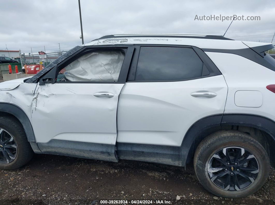 2021 Chevrolet Trailblazer Awd Lt White vin: KL79MRSLXMB173362