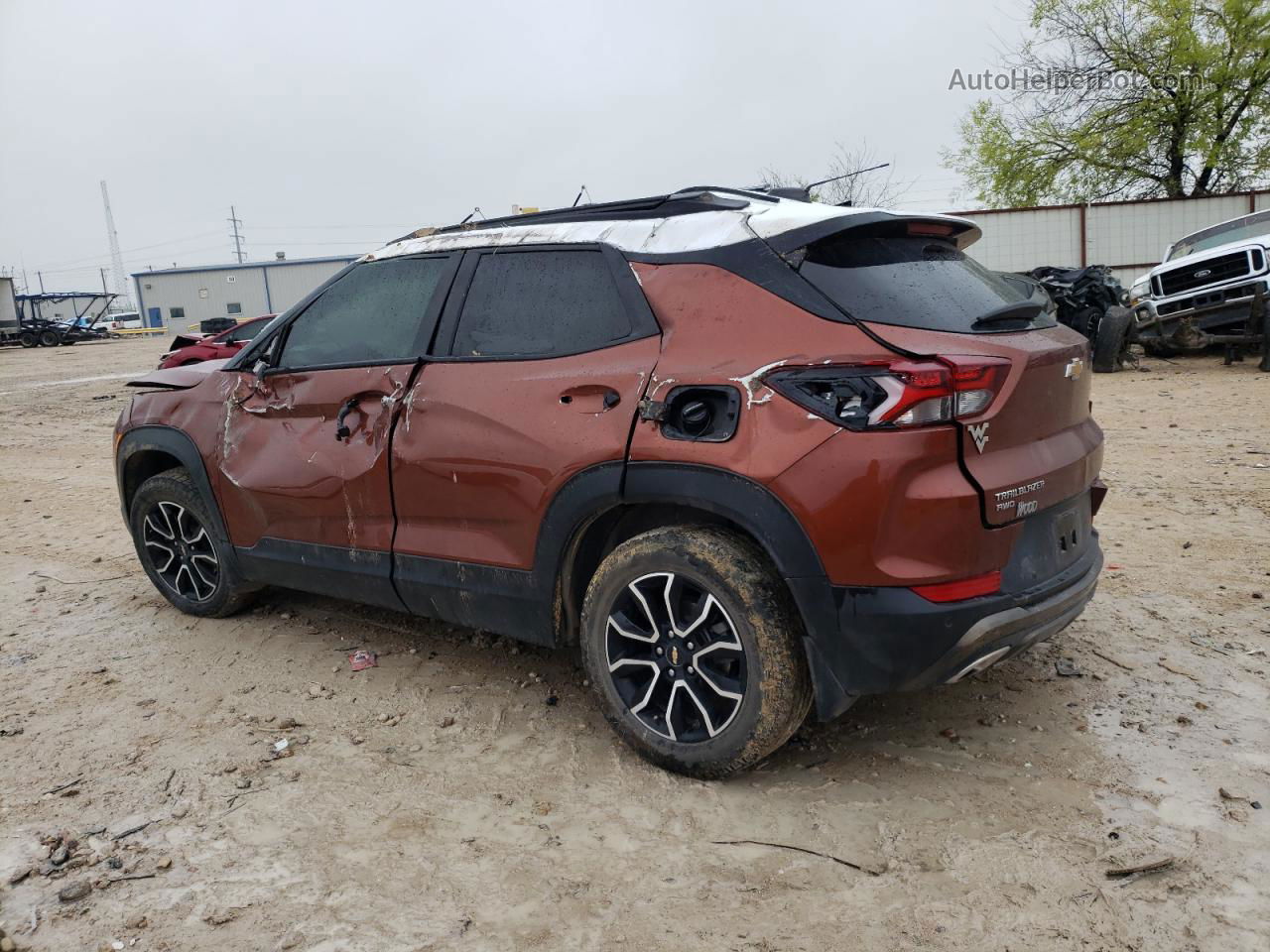 2021 Chevrolet Trailblazer Activ Brown vin: KL79MSSL0MB117521