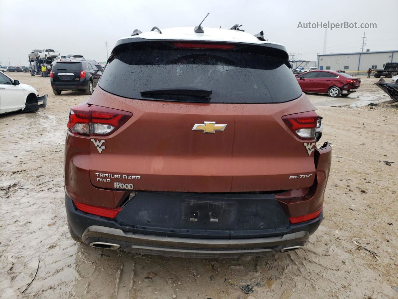 2021 Chevrolet Trailblazer Activ Brown vin: KL79MSSL0MB117521