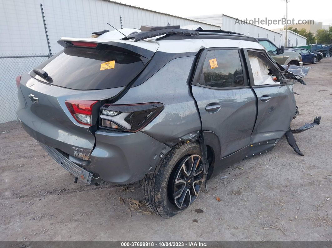 2021 Chevrolet Trailblazer Awd Activ Gray vin: KL79MSSL2MB132313