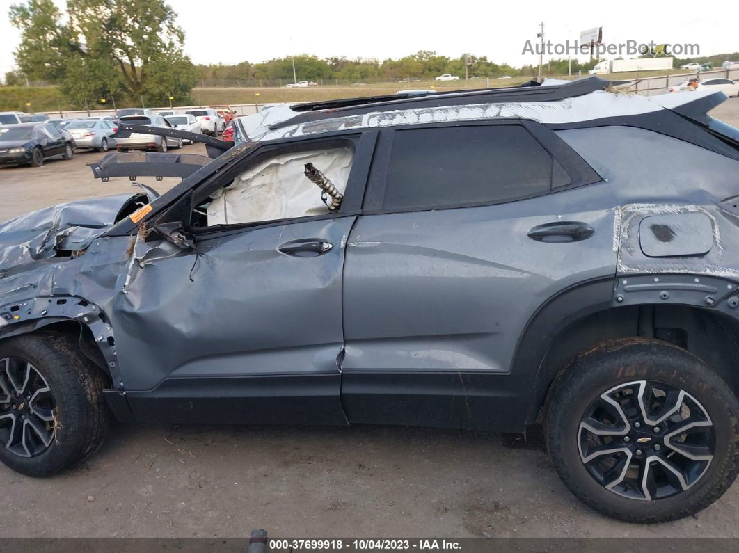 2021 Chevrolet Trailblazer Awd Activ Gray vin: KL79MSSL2MB132313