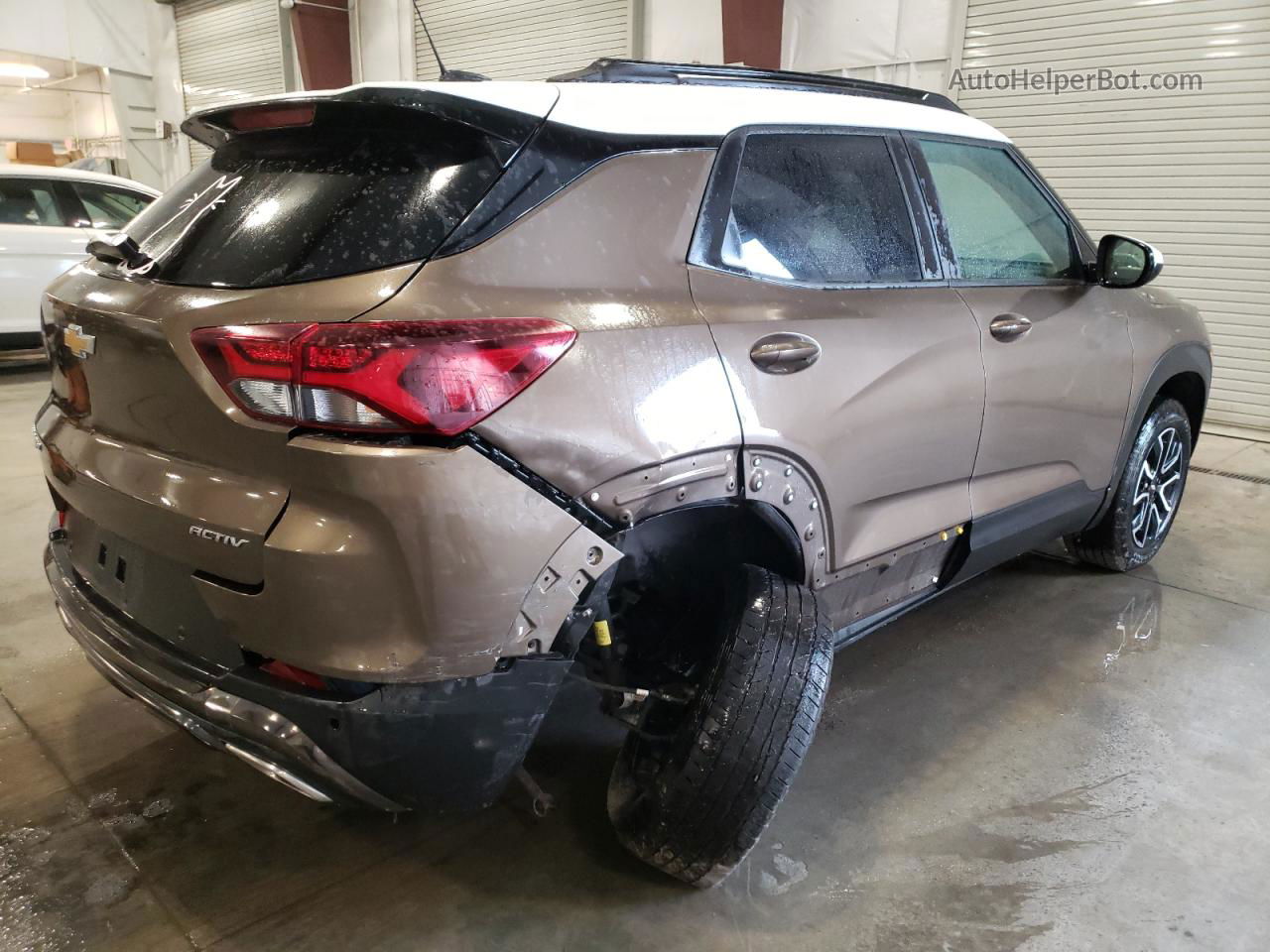 2021 Chevrolet Trailblazer Activ Brown vin: KL79MSSL9MB126086