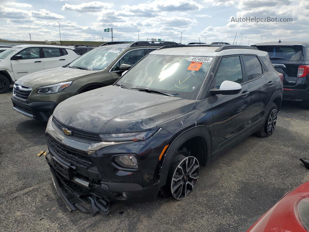 2021 Chevrolet Trailblazer Activ Black vin: KL79MSSLXMB034923