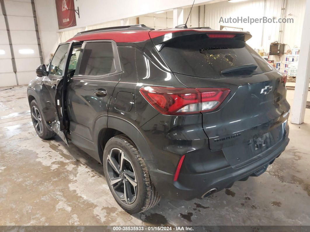 2021 Chevrolet Trailblazer Fwd Rs Black vin: KL79MTSL0MB020566