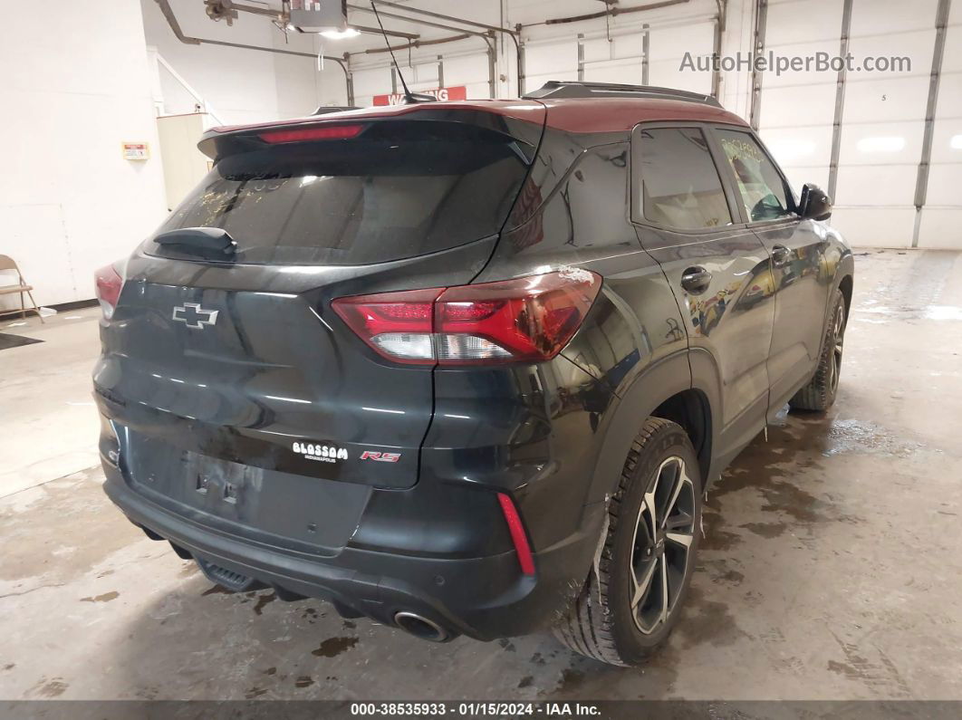 2021 Chevrolet Trailblazer Fwd Rs Black vin: KL79MTSL0MB020566