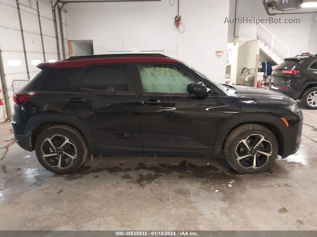 2021 Chevrolet Trailblazer Fwd Rs Black vin: KL79MTSL0MB020566