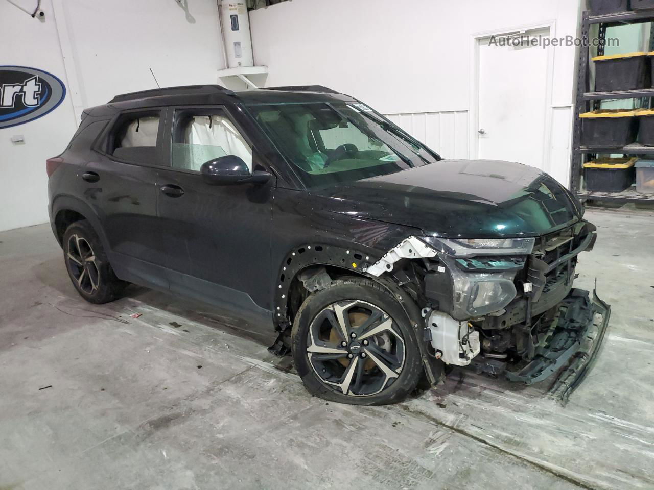 2021 Chevrolet Trailblazer Rs Black vin: KL79MTSL0MB071467