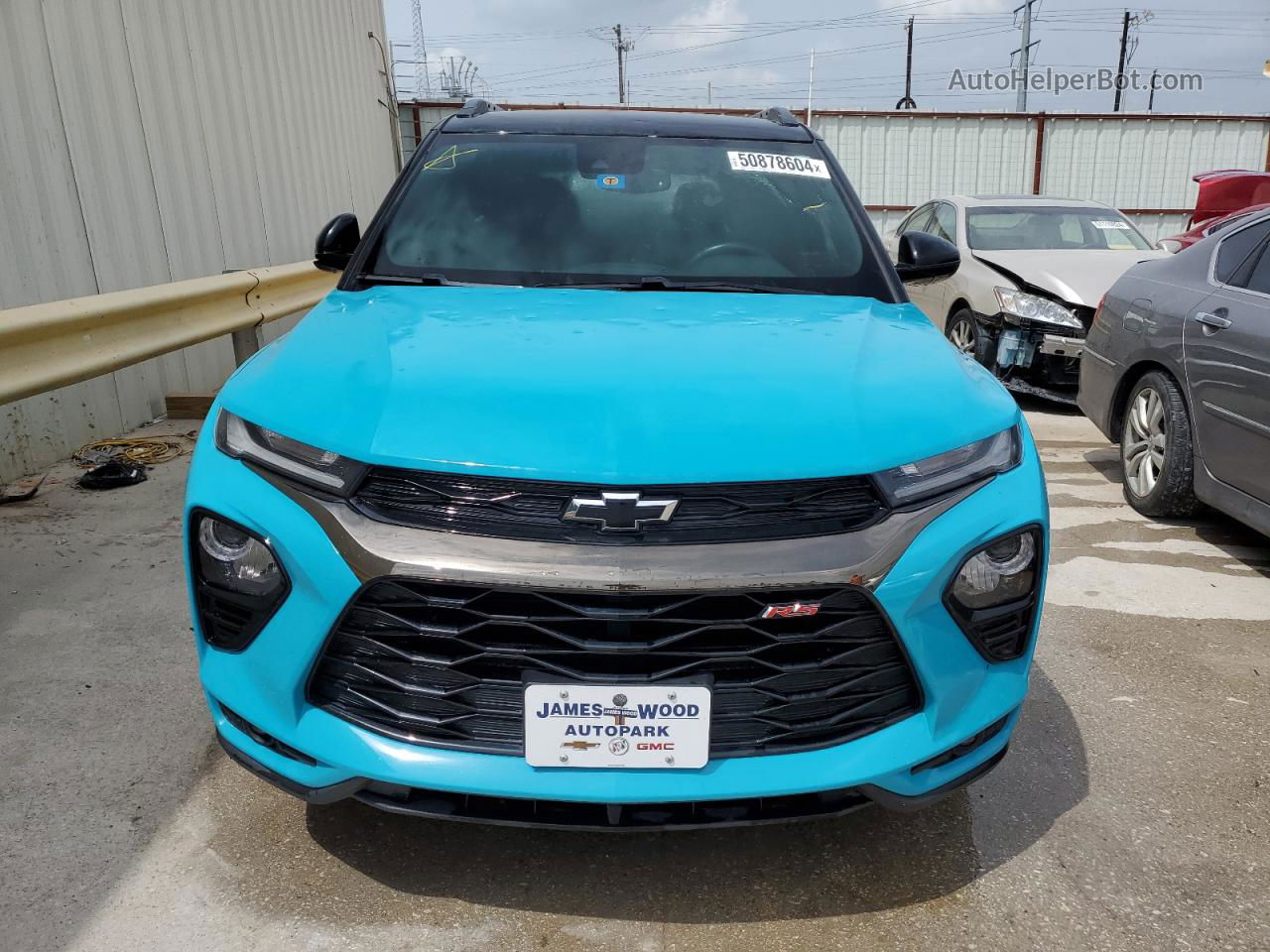 2021 Chevrolet Trailblazer Rs Turquoise vin: KL79MTSL0MB072523