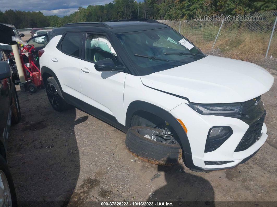 2021 Chevrolet Trailblazer Fwd Rs Белый vin: KL79MTSL0MB181757