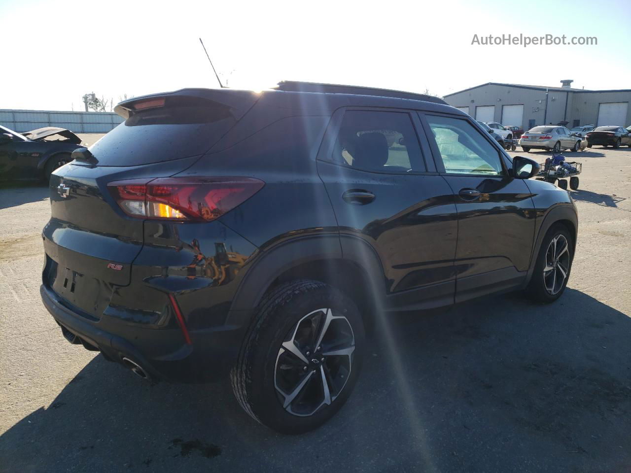 2021 Chevrolet Trailblazer Rs Black vin: KL79MTSL1MB172792