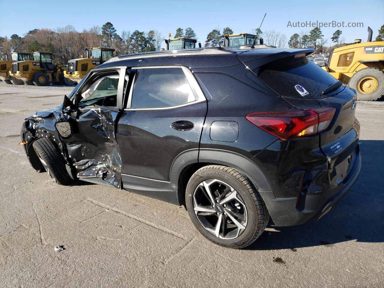 2021 Chevrolet Trailblazer Rs Black vin: KL79MTSL1MB172792