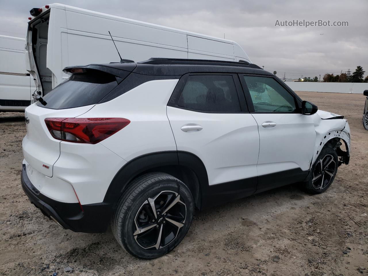 2021 Chevrolet Trailblazer Rs Белый vin: KL79MTSL2MB013280