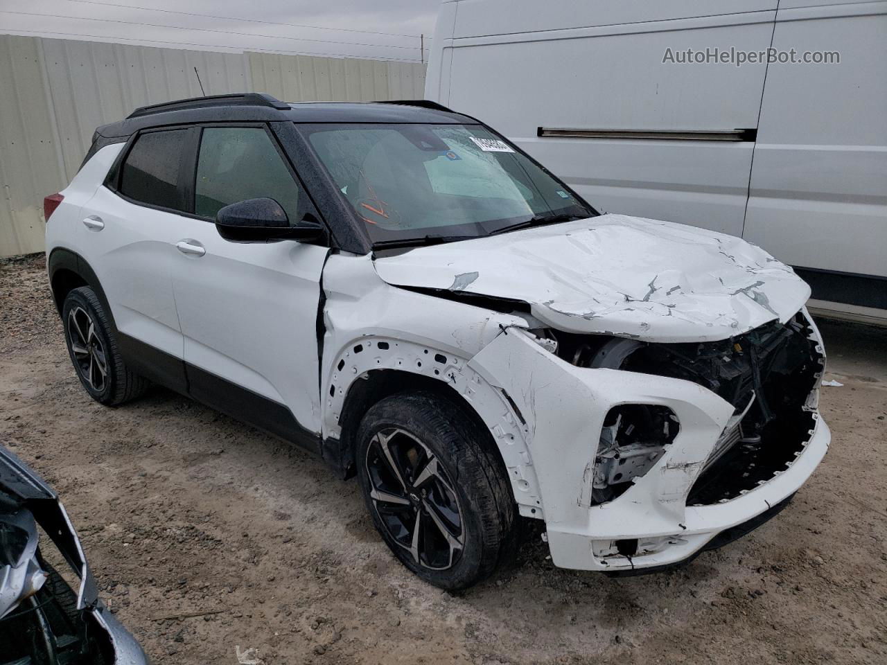 2021 Chevrolet Trailblazer Rs Белый vin: KL79MTSL2MB013280