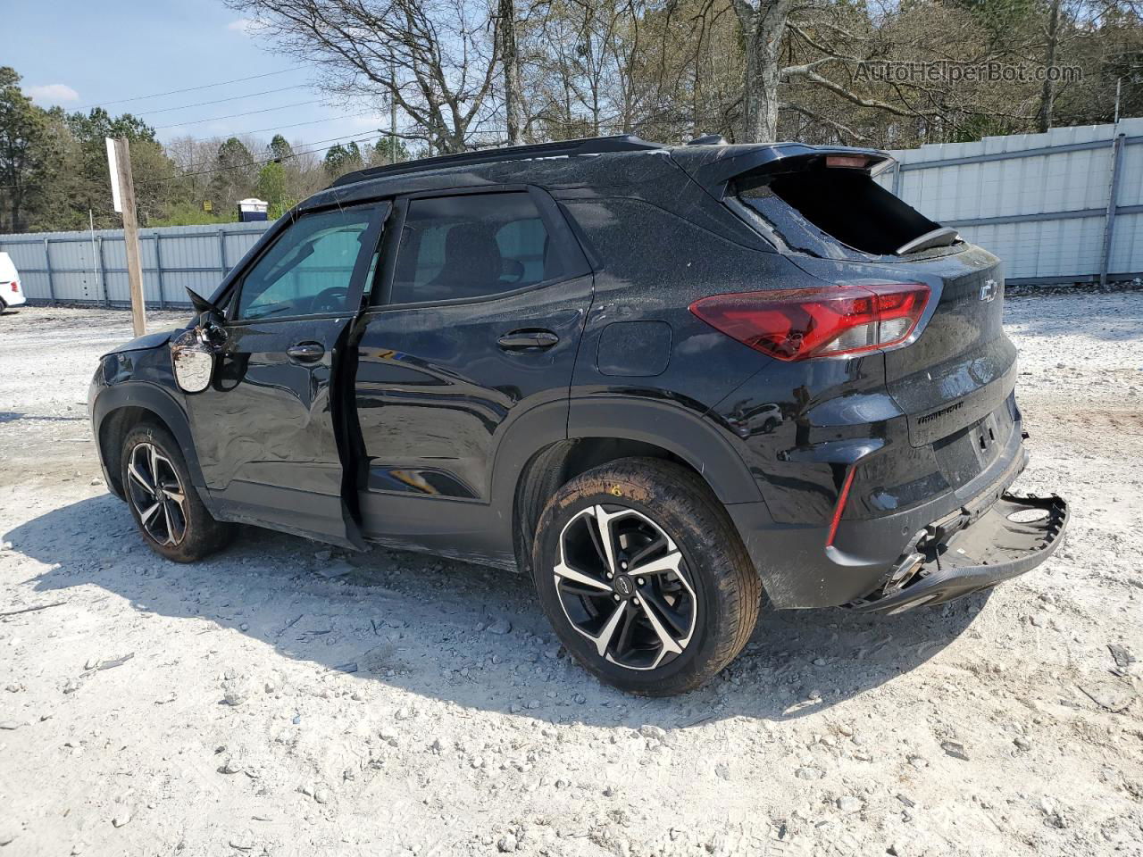 2021 Chevrolet Trailblazer Rs Black vin: KL79MTSL3MB058468