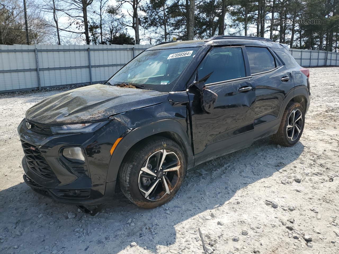 2021 Chevrolet Trailblazer Rs Черный vin: KL79MTSL3MB058468