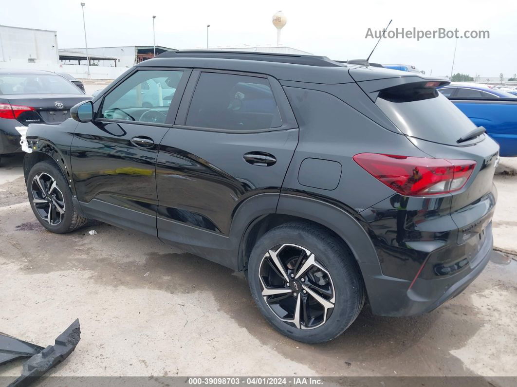 2021 Chevrolet Trailblazer Fwd Rs Black vin: KL79MTSL4MB037998