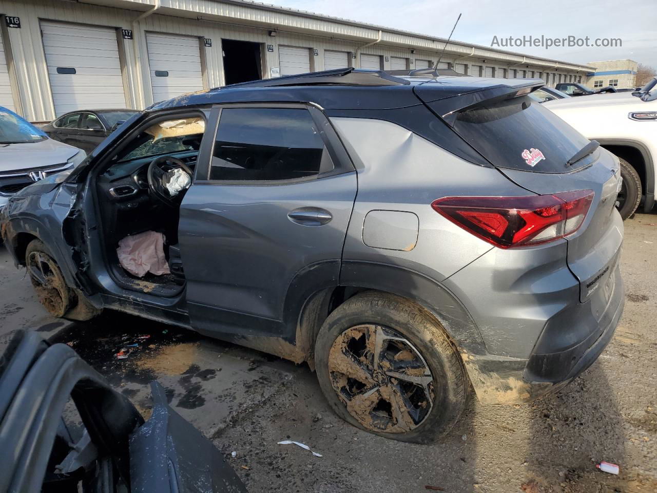 2021 Chevrolet Trailblazer Rs Серебряный vin: KL79MTSL6MB111941