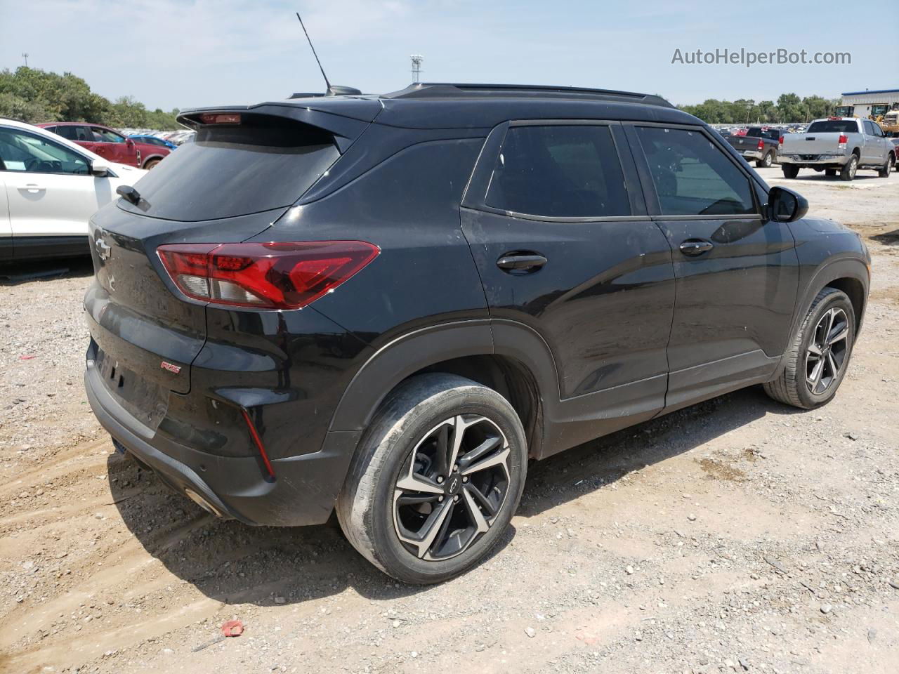 2021 Chevrolet Trailblazer Rs Black vin: KL79MTSL7MB057615