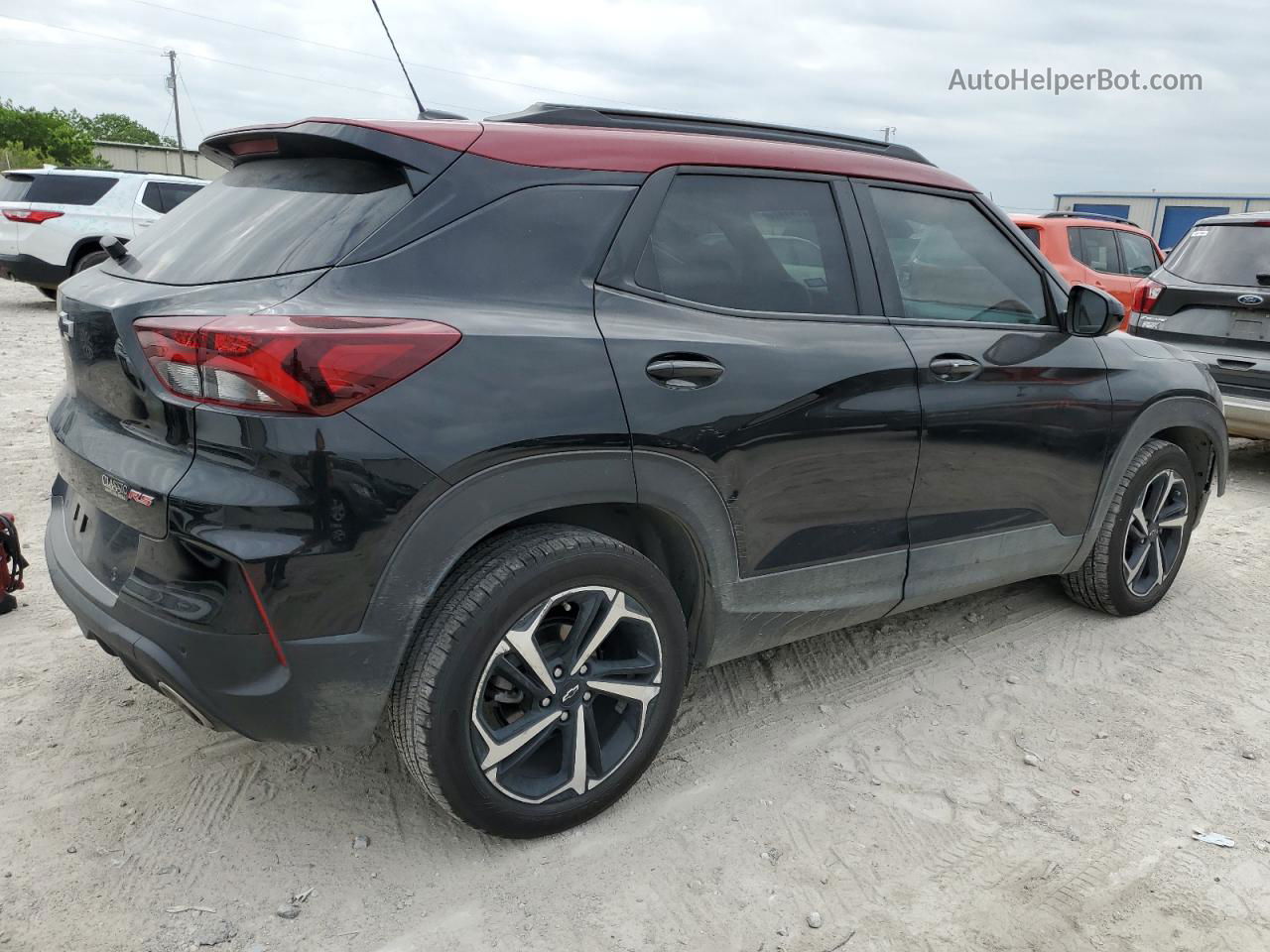 2021 Chevrolet Trailblazer Rs Black vin: KL79MTSL7MB074348