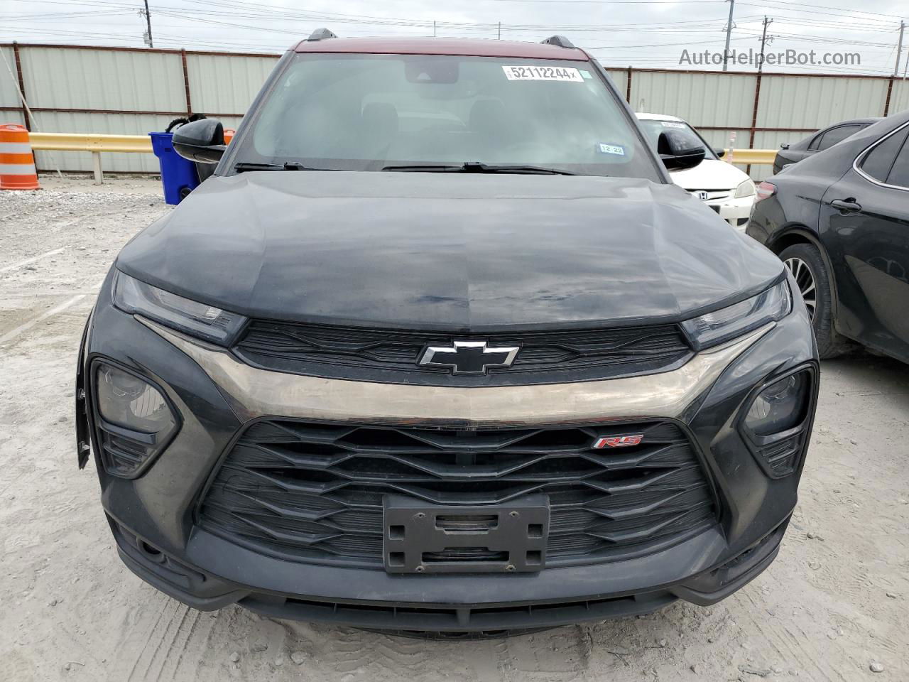 2021 Chevrolet Trailblazer Rs Black vin: KL79MTSL7MB074348