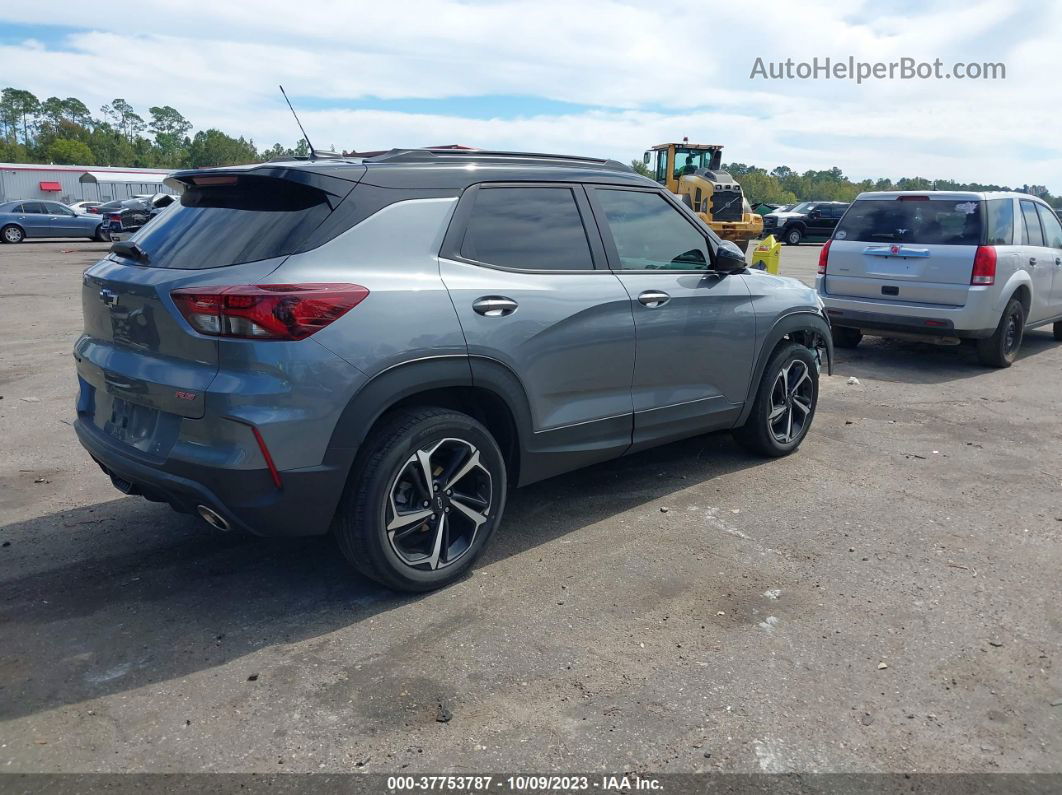 2021 Chevrolet Trailblazer Fwd Rs Gray vin: KL79MTSL9MB069281