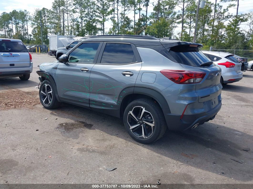 2021 Chevrolet Trailblazer Fwd Rs Gray vin: KL79MTSL9MB069281