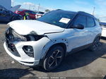 2021 Chevrolet Trailblazer Fwd Rs White vin: KL79MTSL9MB092477