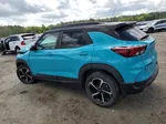 2021 Chevrolet Trailblazer Rs Blue vin: KL79MTSL9MB170014